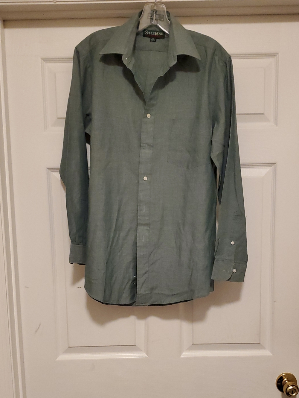 Sutter Creek Men's Sage Green Dress Shirt